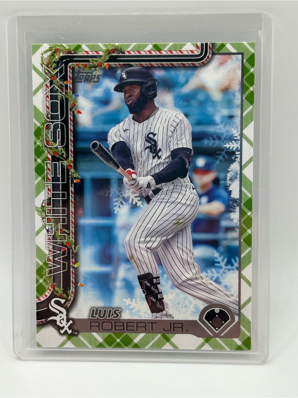 Luis Robert Jr. White Sox Topps Holiday Baseball Card H117 ⚾️